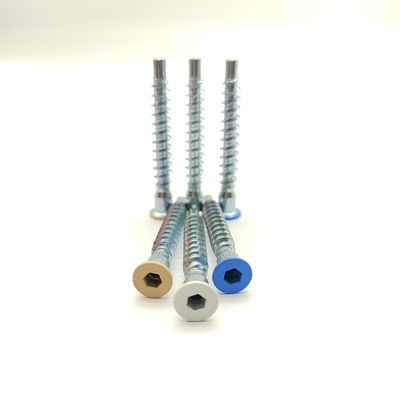 Tornillos autorroscantes para muebles con cabeza hexagonal de acero inoxidable 304 A2-70