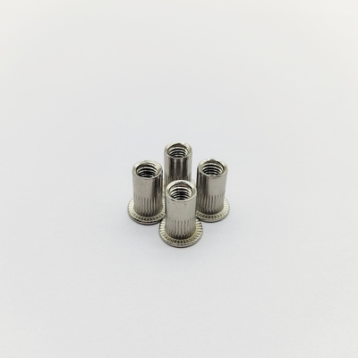Tuercas remachables moleteadas de acero inoxidable 316 M6-M12 para resistencia a la vibración