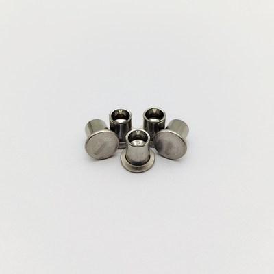 Rivetes de precisión pequeños semitúbulares - de alta resistencia de acero inoxidable - de M2 a M6 - para dispositivos e instrumentos médicos