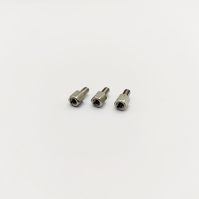 Separador hexagonal M3 de acero inoxidable A4-80, 11mm macho-hembra, electropulido