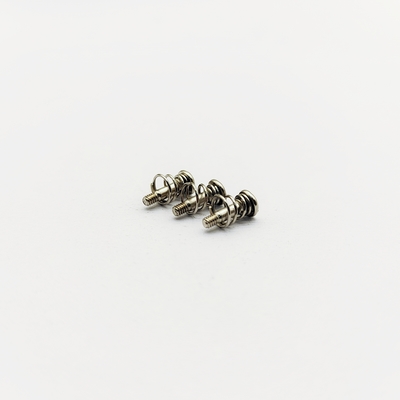 Tornillos de resorte para disipador M2, longitud 10 mm, rosca 2,5 mm, cabeza Phillips