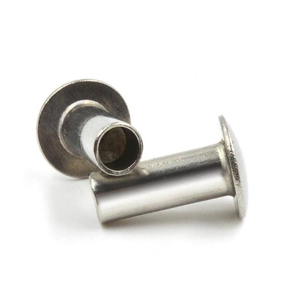 Pan Head Aluminum Semi Tubular clava estándar del GB del material SUS304
