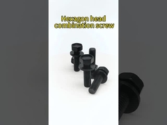 100pcs Exterior Hexagonal combinado tornillo con Dacromet Revestimiento