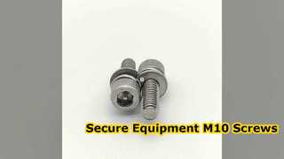 Tornillos De Seguridad M10 30 Para Equipos