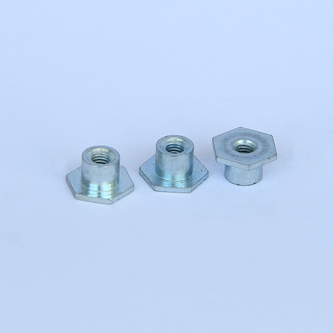 Las nueces de hex. externas de la tuerca hexagonal del CNC para el torno de la precisión del CNC de las piezas del torno del CNC parte productos automáticos del torno de la precisión del CNC